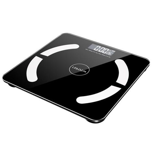 Bluetooth Smart Digital Weighing Scale Body Fat Scale OKOK App Black