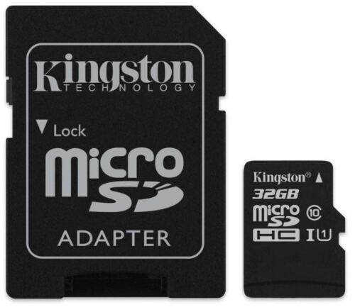 Kingston Ultra Micro SD 64GB Class 10 SDHC SDXC Memory Card & Adapter