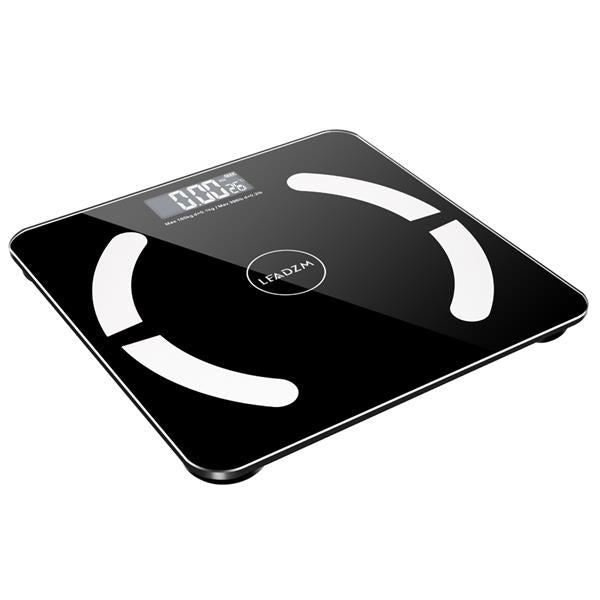 Bluetooth Smart Digital Weighing Scale Body Fat Scale OKOK App Black